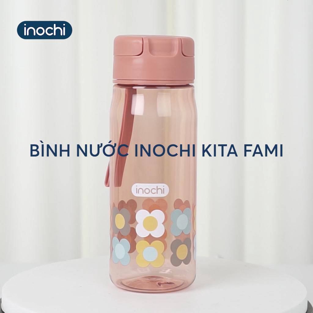 Bình nước cho bé mang đi học KITA FAMI 350-500-700ML (thương hiệu Inochi)