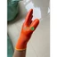 Găng tay lao động PVC phủ sơn cam cả bàn siêu dày hàng loại 1, một bịch 12 đôi nặng 1200 gam Cao Cấp