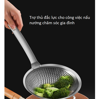 Vợt INOX 304 Sâu Lòng Dùng Vớt Mì ,Nui ,Rau Củ Qủa...Tiện Lợi Và Cần Thiết Cho Nhà Bếp.