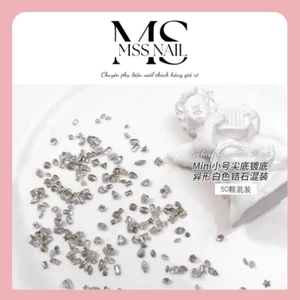 đá khối mini, đá khối kim cương mix gần 100v