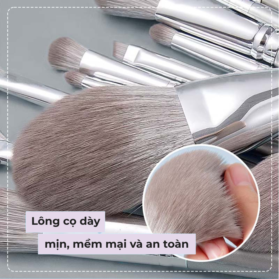 Bộ cọ trang điểm cao cấp 14 món FEPO