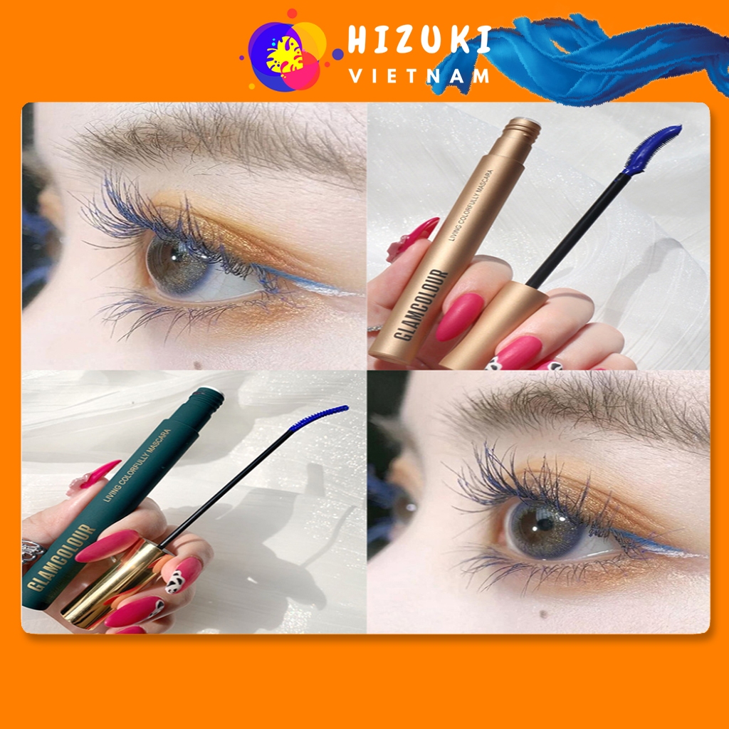 Mascara Glamcolour chuốt mi chống thấm nước giúp đôi mi dài và cong tự nhiên