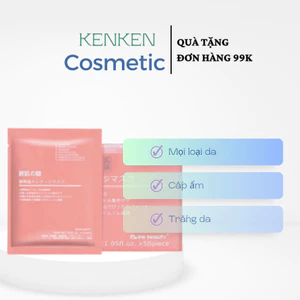 1 Miếng Mặt Nạ Nhau Thai Cừu Cuống Rốn Tế Bào Gốc Nhật Bản , Mặt Nạ Cấp Ẩm Trắng Da