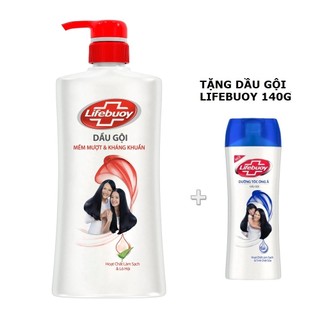 Dầu Gội Lifebuoy 640g - Cho Tóc Mềm Mượt, Dày Óng Ả