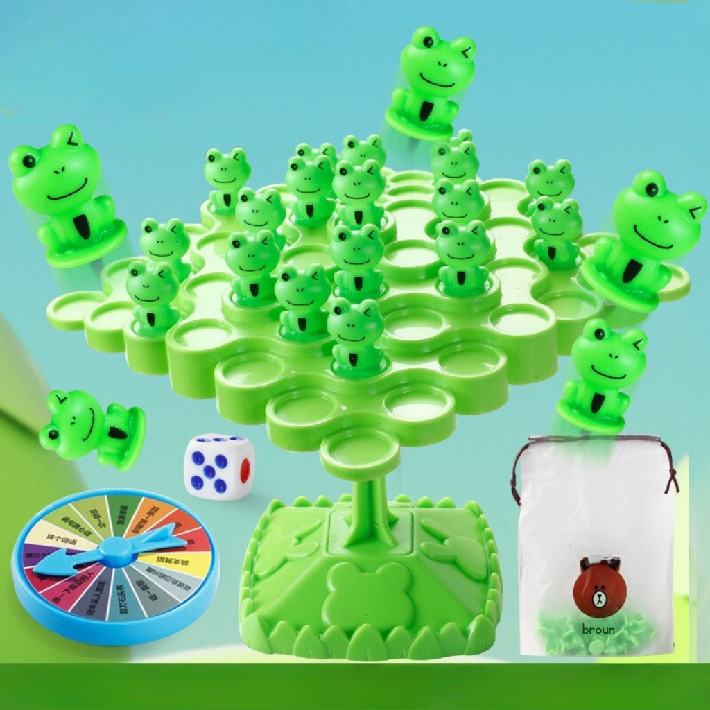 Ảnh Đồ Chơi Board Game Cây Cân Bằng  Ếch / Phi Hành Gia Vui Nhộn 3