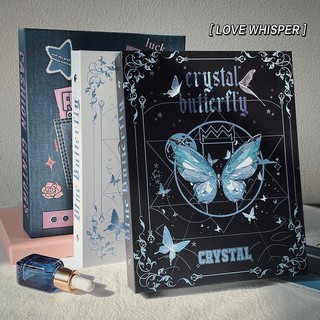 Sổ Đựng Card Binder A5 Rỗng 6 Còng Album Butterfly Ảnh Bo Góc Thần Tượng Kpop Timo VPBL26