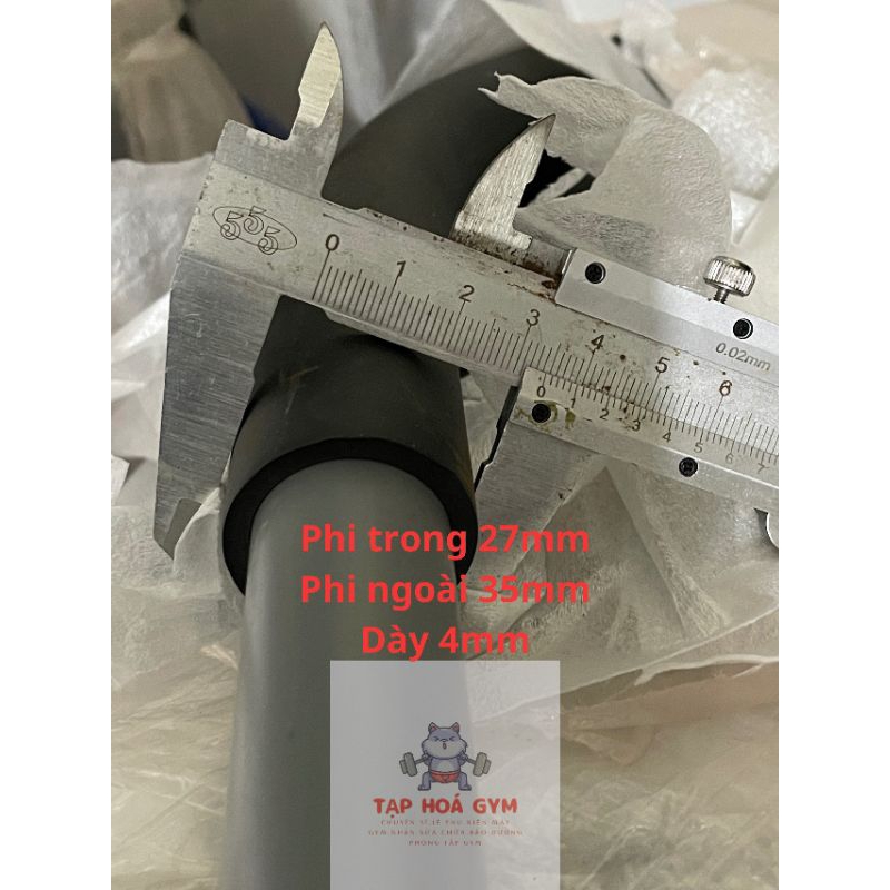 1m Ống cao su bọc tay cầm máy gym,chất liệu pvc