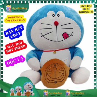 [HOT TREND] THÚ NHỒI BÔNG DORAEMON DOREMON ÔM BÁNH RÁN SIÊU TO KHỔNG LỒ ÔM NGỦ MẪU MỚI - gấu bông đồ chơi doll toy búp b