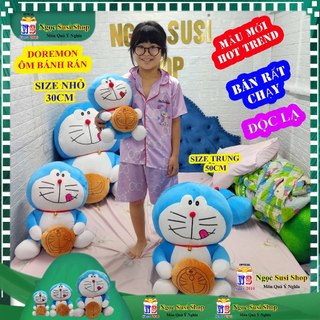 [HOT TREND] THÚ NHỒI BÔNG DORAEMON DOREMON ÔM BÁNH RÁN SIÊU TO KHỔNG LỒ ÔM NGỦ MẪU MỚI - gấu bông đồ chơi doll toy búp b