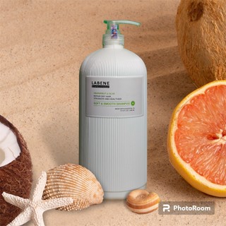 Gội xả Collagen x2 đậm đặc phục hồi tóc hư tổn hiệu quả, làm mềm mượt mái tóc 2000ml*2 | LABENE