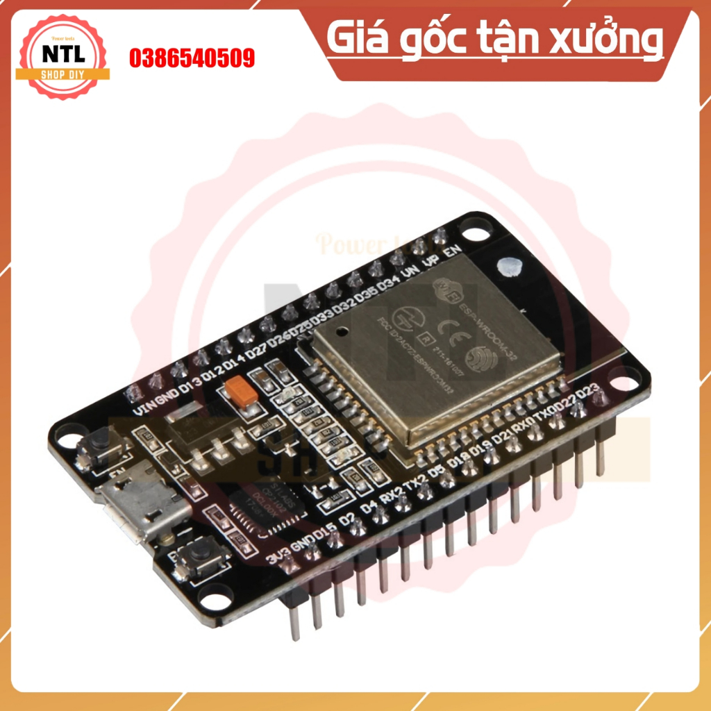 Bo mạch vi điều khiển ESP8266 NodeMCU ESP32 WiFi | Shopee Việt Nam