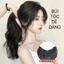 Tóc giả nửa đầu gợn sóng hàn quốc, Tóc giả kẹp nửa đầu xoăn lơi giúp phồng tóc, dài tóc tự nhiên