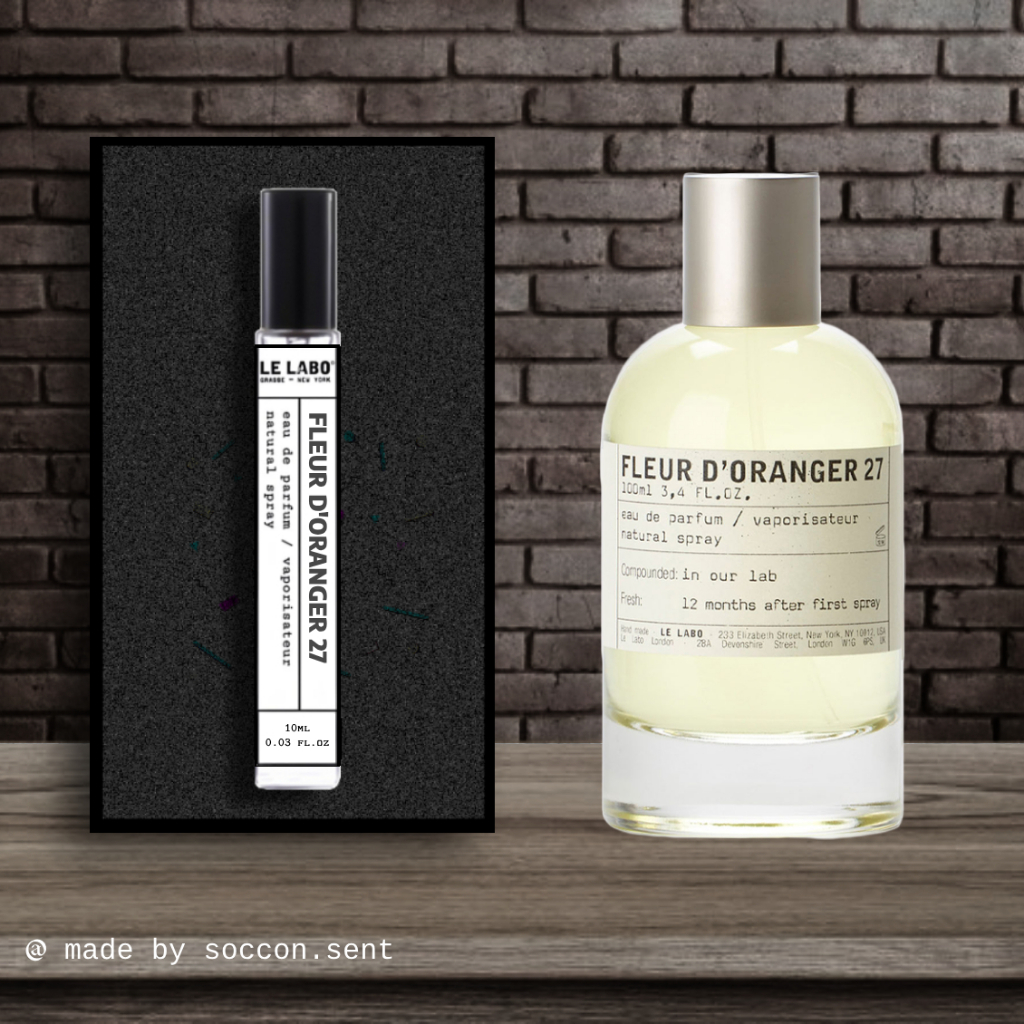 Nước hoa Unisex Le Labo Fleur D’Oranger 27 EDP 10ml Shopee Việt Nam