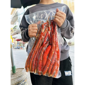Sâm cau đỏ rừng tươi ngâm rượu loại 1 1kg, đã làm sạch, hút chân không, khai thác rừng sâu Tây Bắc