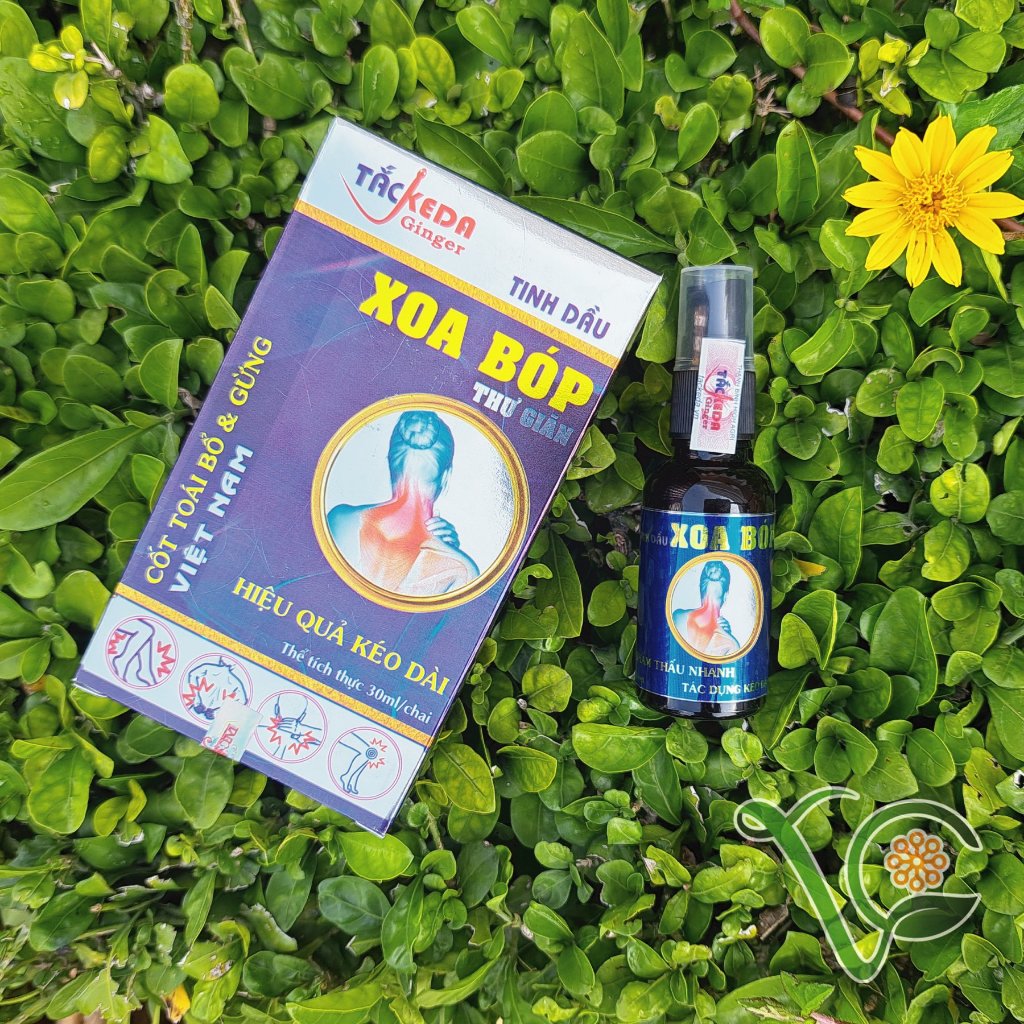 Tinh dầu nano thảo dược Xoa bóp Tắckeda (5ml/30ml)