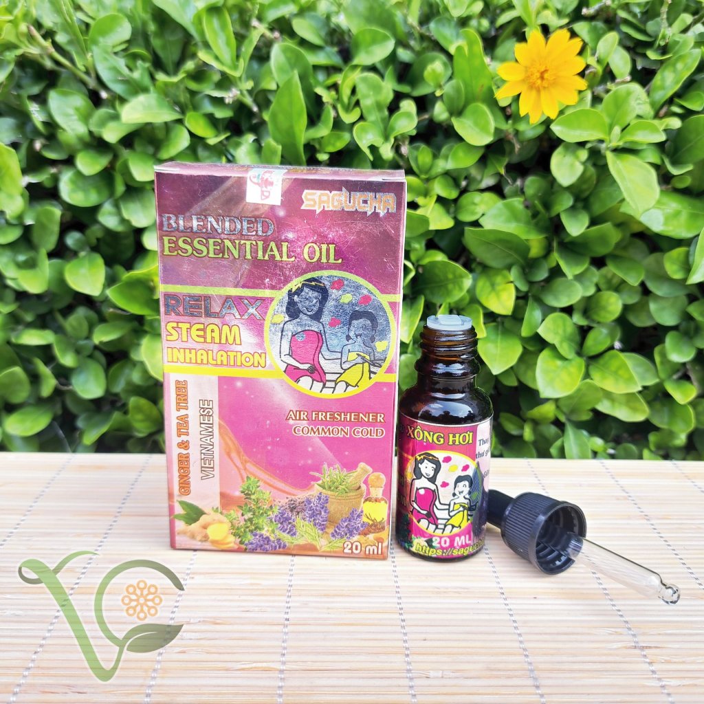 Tinh dầu nano thảo dược Xông hơi Sagucha (5ml/20ml)