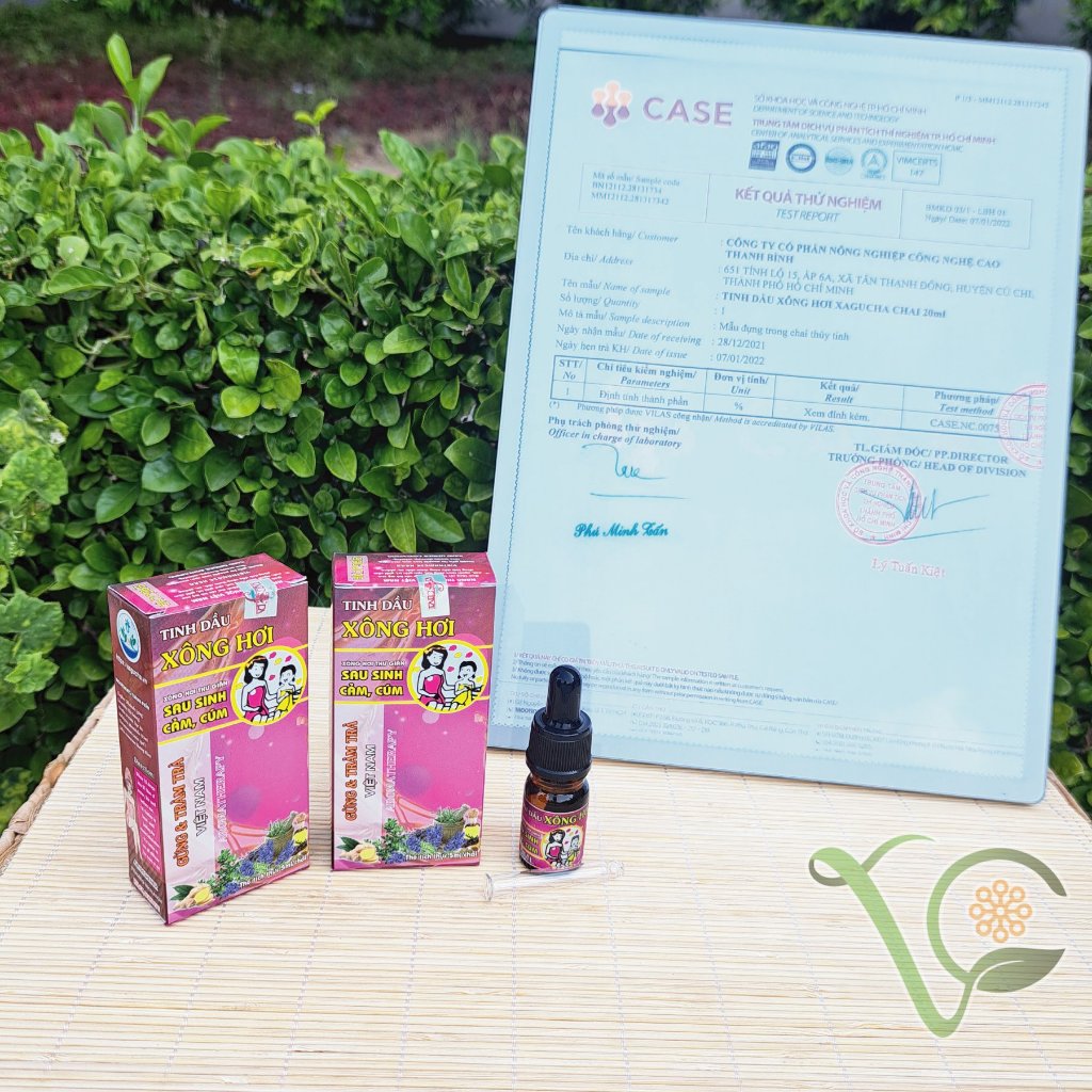 Tinh dầu nano thảo dược Xông hơi Sagucha (5ml/20ml)