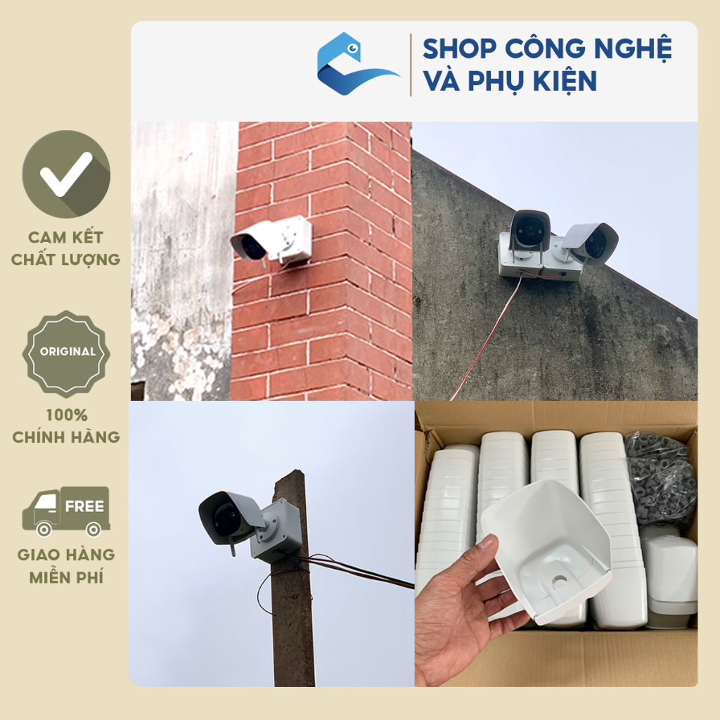Mái che mưa che nắng chống nước độ bền cao cho camera wifi ngoài trời ...