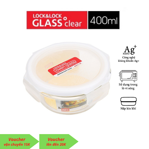 Thố thủy tinh Lock&Lock LLG822 400ml | Shopee Việt Nam