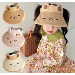 MŨ NỬA ĐẦU CHỐNG TIA UV TAI THỎ CHO BÉ 3-12tuổi