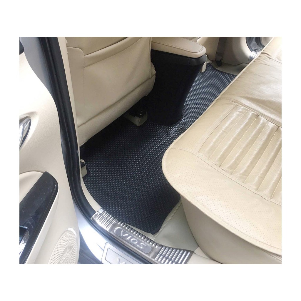 Thảm lót ô tô KATA cho xe Toyota Vios (2014 - 2025) - Khít với sàn, Chống trơn, Không mùi, Không ẩm mốc
