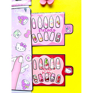 Đồ chơi Nail box Sanrio bằng giấy - Búp bê giấy