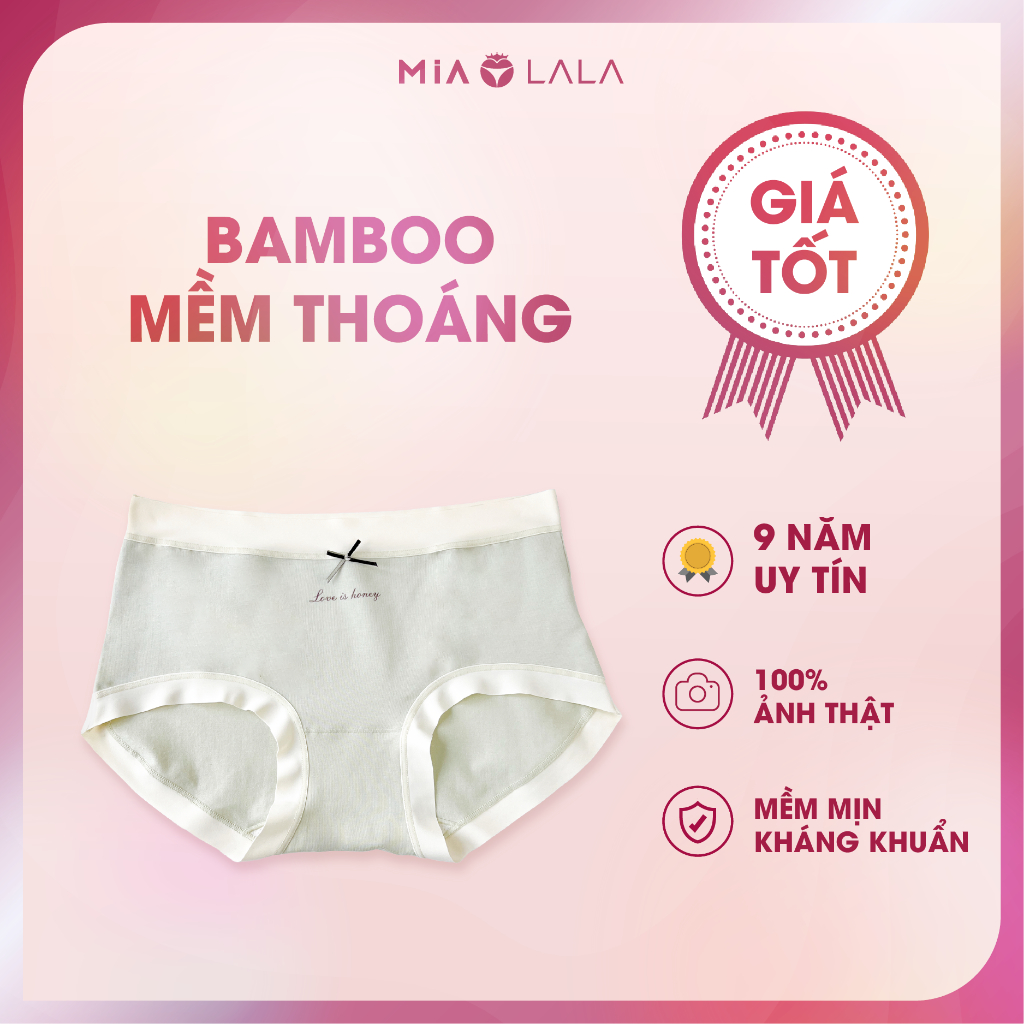 Ảnh Quần lót bamboo mềm thoáng, thoải mái Mialala 3703 FQL04083703 1