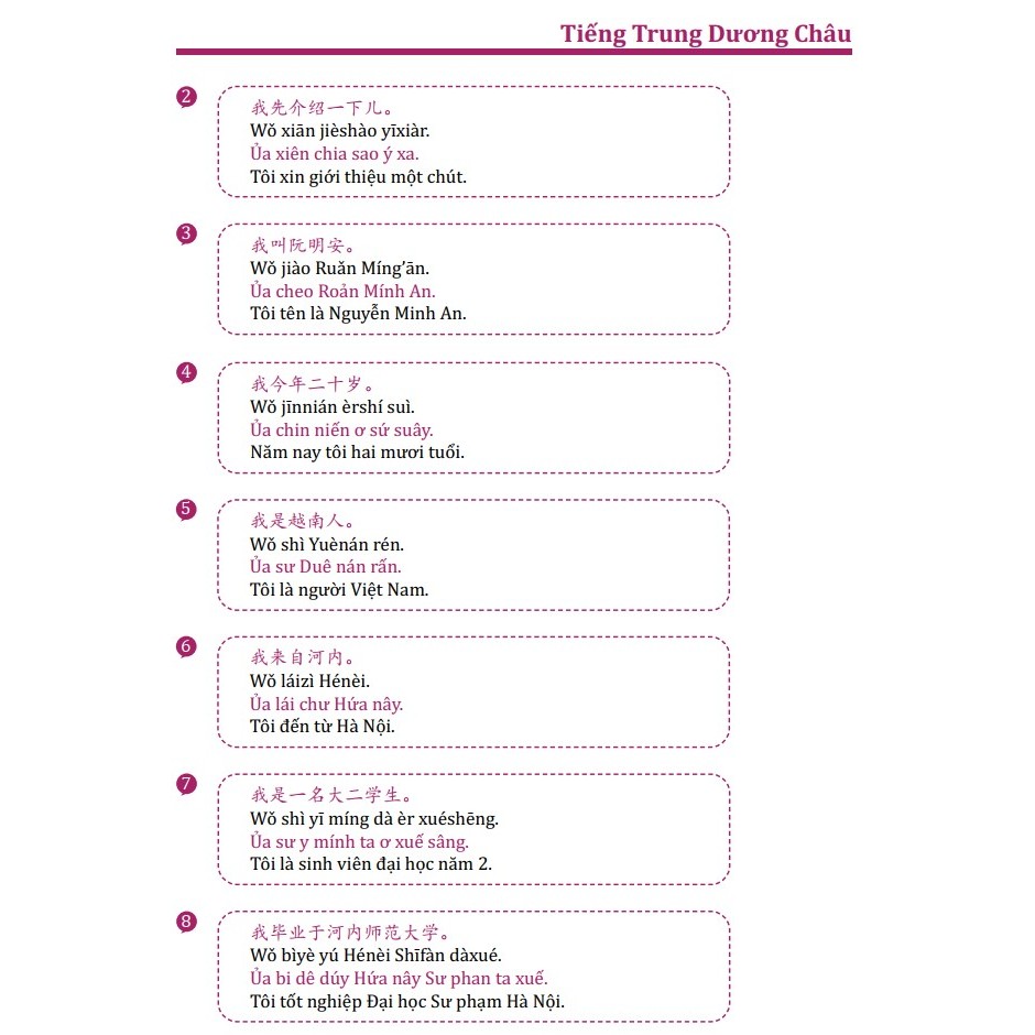 Ảnh Sách 999 Câu Giao Tiếp Tiếng Trung Cấp Tốc Cho Người Việt - Tự học tự giao tiếp - Kèm Audio + Video Chuẩn 4