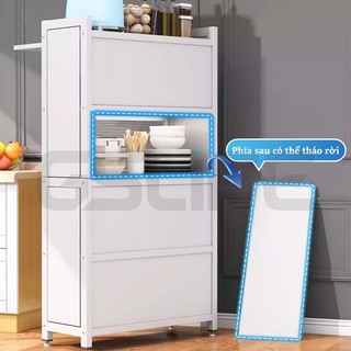Gslife Kệ Tủ Để Đồ Nhà Bếp Đa Năng-Kệ Lò Vi Sóng Giá Để Đồ Nhà Bếp Kệ Để Đồ Không Gian Rộng