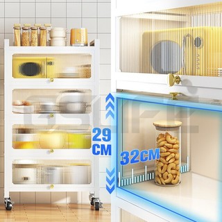Gslife Kệ Tủ Để Đồ Nhà Bếp Đa Năng-Kệ Lò Vi Sóng Giá Để Đồ Nhà Bếp Kệ Để Đồ Không Gian Rộng