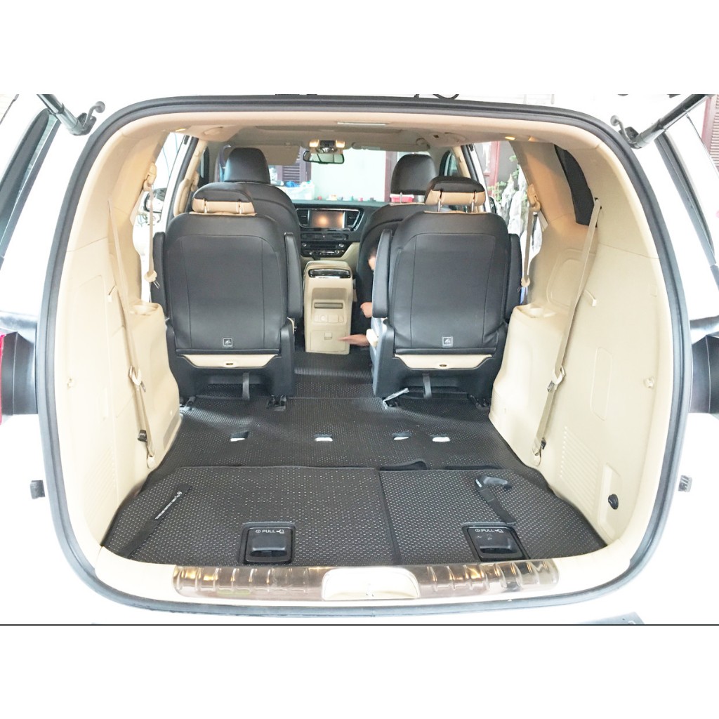 Thảm lót ô tô KATA cho xe Kia Sedona ( 2014 - 2020) - Khít với sàn, Chống trơn, Không mùi, Không ẩm mốc