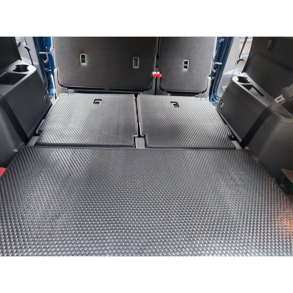 Thảm lót ô tô KATA cho xe Volkswagen Teramont SUV 7 (2021 - 2024) - Khít với sàn, Chống trơn, Không mùi, Không ẩm mốc