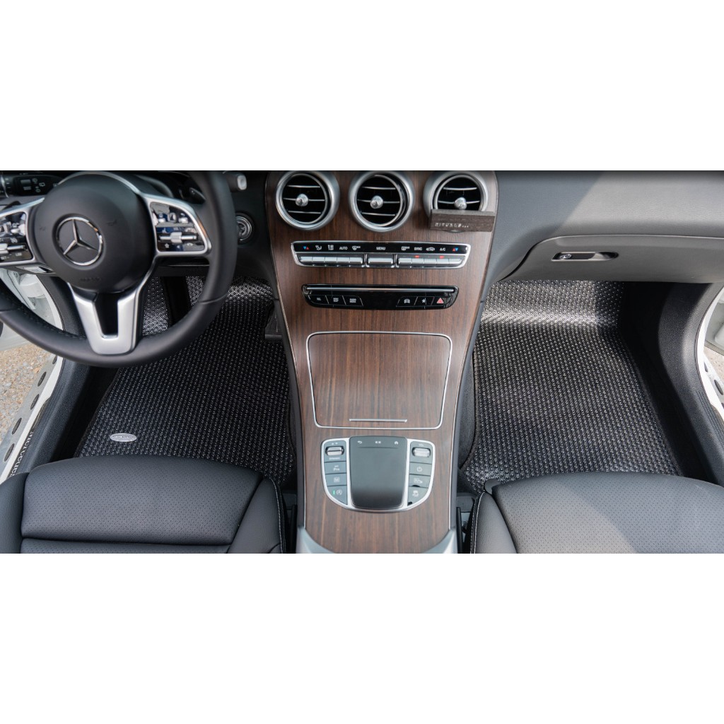Thảm lót ô tô KATA cho xe Mercedes GLC (2017 - 2022)  - Khít với sàn, Chống trơn, Không mùi, Không ẩm mốc
