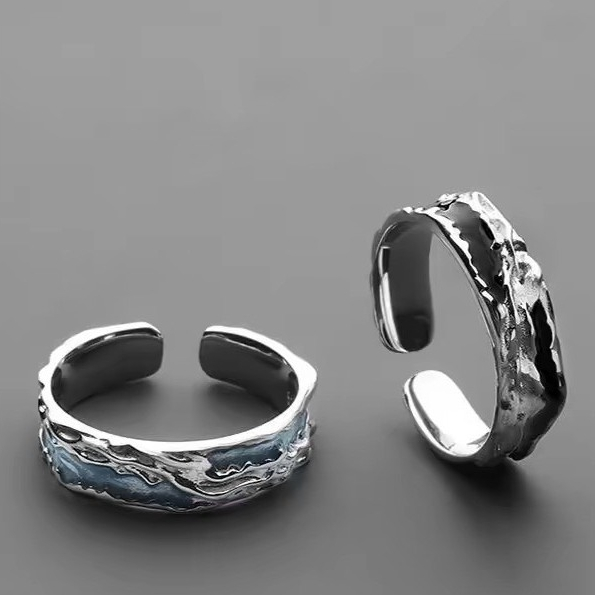 Nhẫn Titan Nam Cá Tính, Nhẫn Unisex Không Gỉ Thời Trang Coolmen Nhiều ...