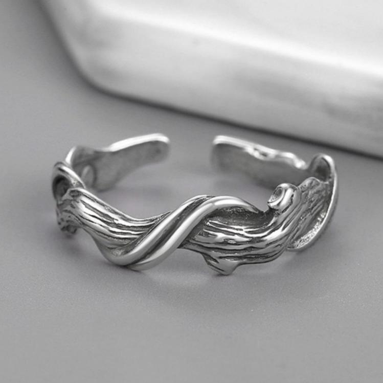 Nhẫn Titan Nam Cá Tính, Nhẫn Unisex Không Gỉ Thời Trang Coolmen Nhiều ...