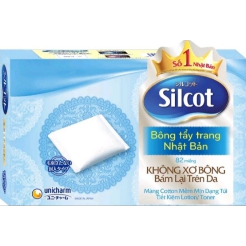 Bộ 3 hộp bông tẩy trang silcot Cao cấp 66 miếng hoặc cơ bản 82 miếng