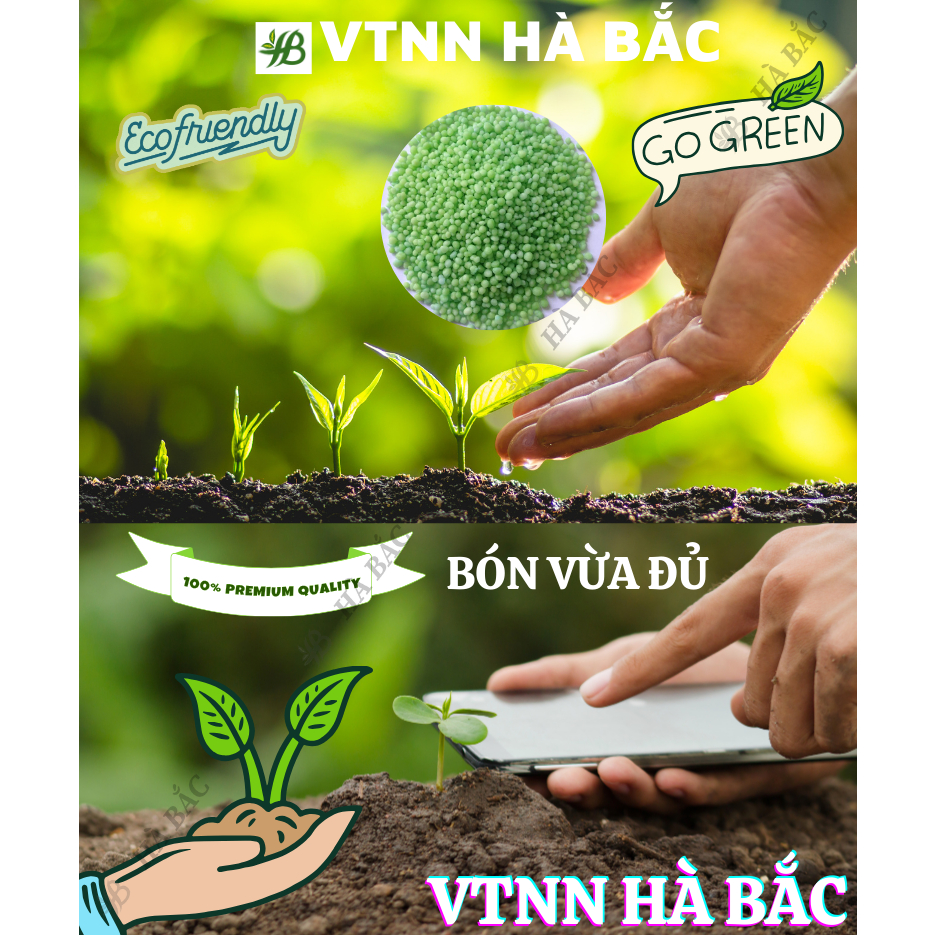 Phân Bón NPK 17-17-17 Minro - Bung chồi, nhú đọt, tạo mầm hoa, tăng độ ngọt, màu sắc đẹp, hoa lâu tàn [HÀNG CHÍNH HÃNG]