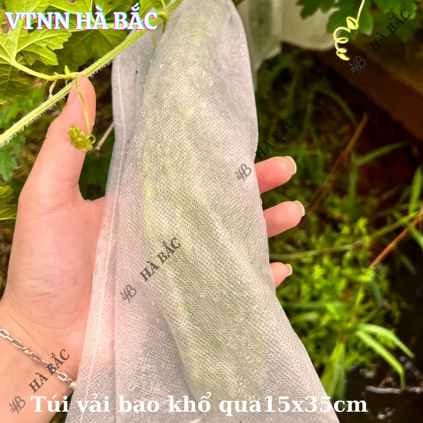 [BÁN 10 CÁI] Túi bao vải cho các loại trái cây, rau củ quả ổi xoài bưởi mít, khổ qua bầu nó, đủ các kích cỡ