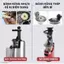 Máy ép chậm MISHIO MK313 ( motor đồng, trục thép, nặng 5.5KG )