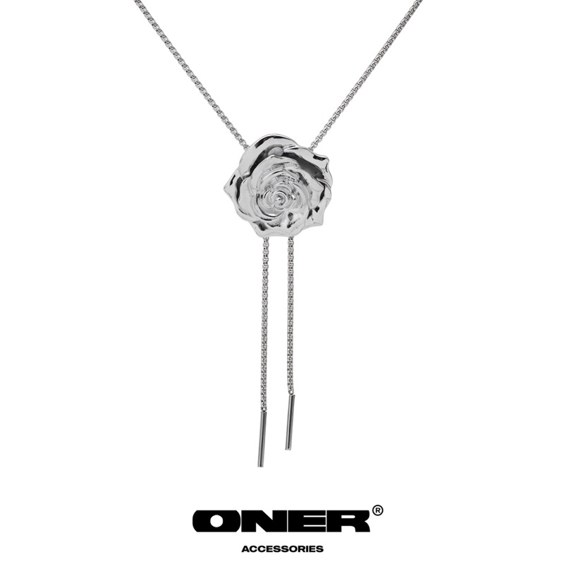 Vòng cổ ONER Thép Titan ( không gỉ ) “Rose Necklace” | Shopee Việt Nam