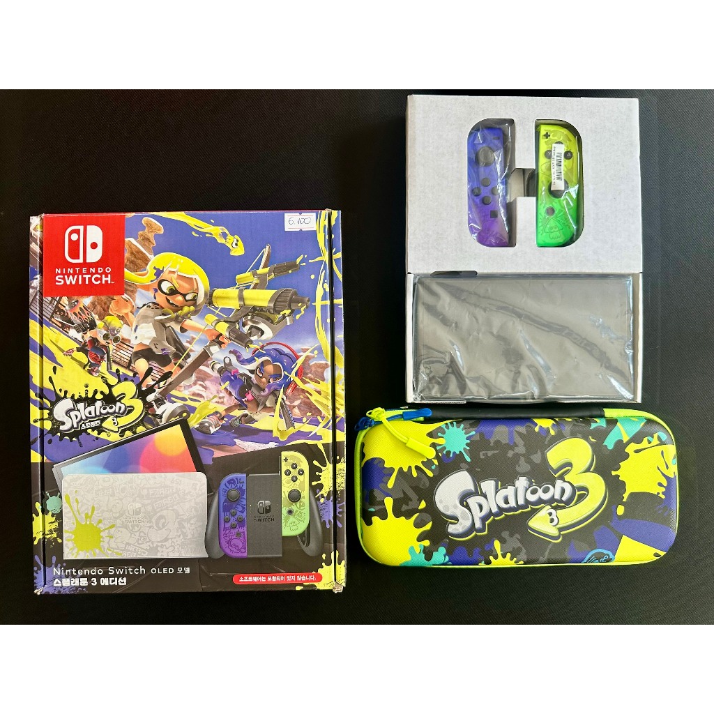 Máy Game Nintendo Switch OLED Splatoon 3 Special Edition 2ND | Shopee ...