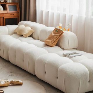 sofa múi, sofa mây nhiều kích cở, sofa múi vải lông cừu và vải nhung màu sắc làm theo yêu cầu Loaloahome