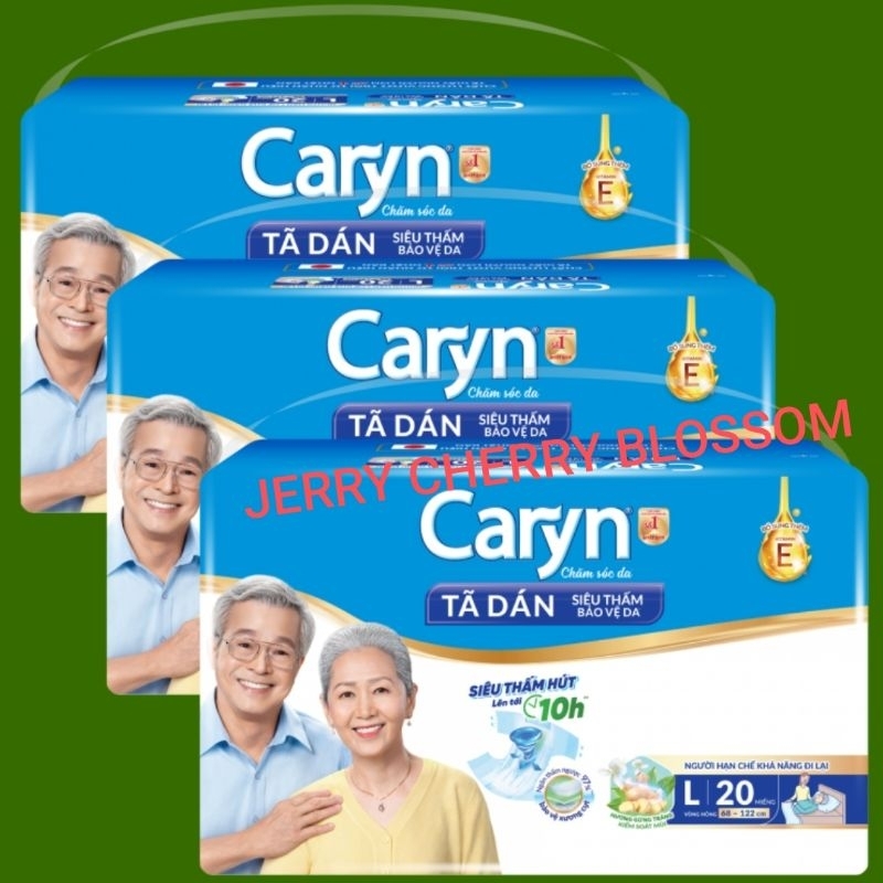 3 Tã dán Caryn M20, L20, XL20 miếng