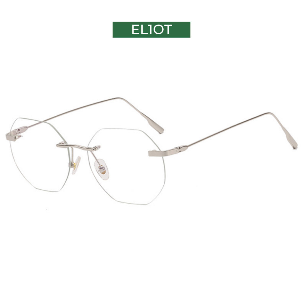 Gọng kính không viền ELIOT EYEWEAR càng kính kim loại chắc chắn thời trang nam nữ 510