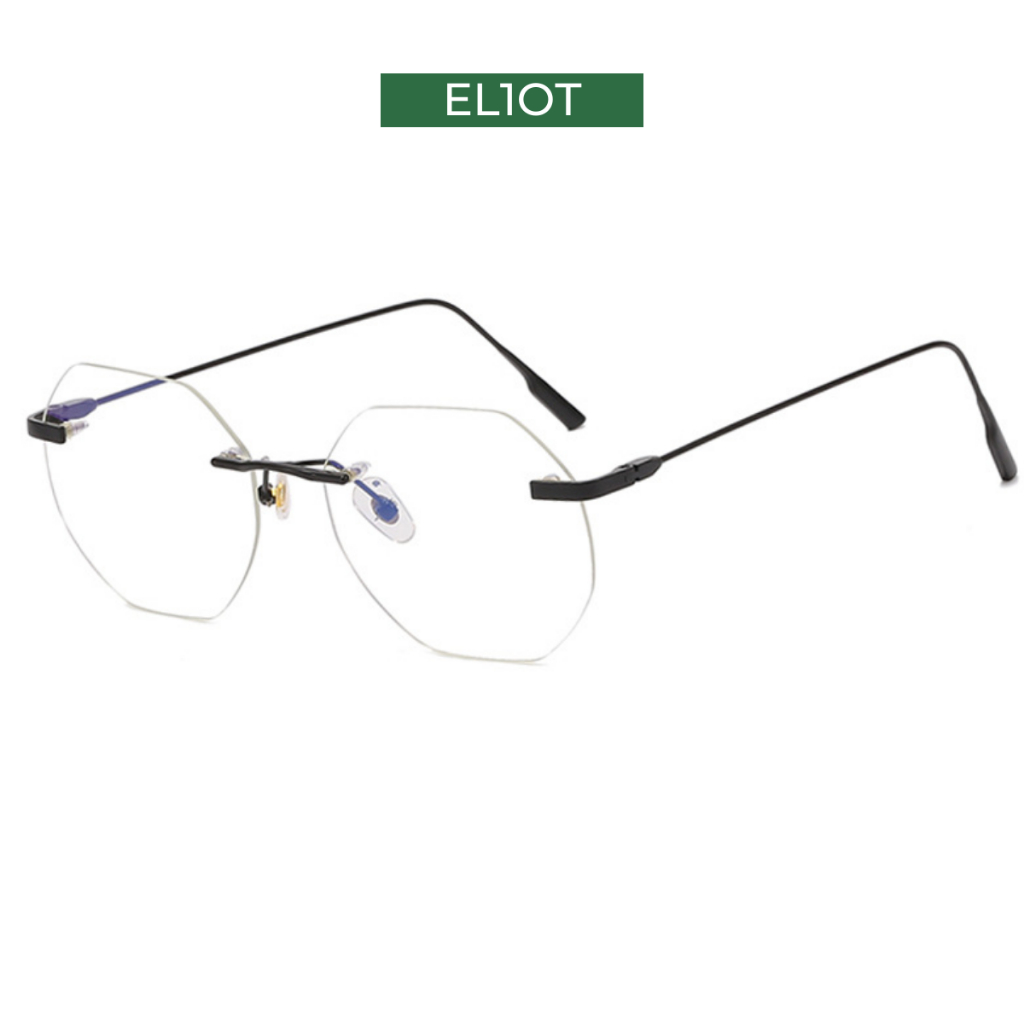 Gọng kính không viền ELIOT EYEWEAR càng kính kim loại chắc chắn thời trang nam nữ 510