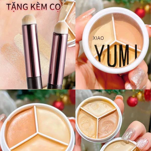 Che Khuyết Điểm YUMI 3 Tông Màu Che Phủ Tốt, Lâu Trôi Nhỏ Gọn Tiện Lợi Cực Hot