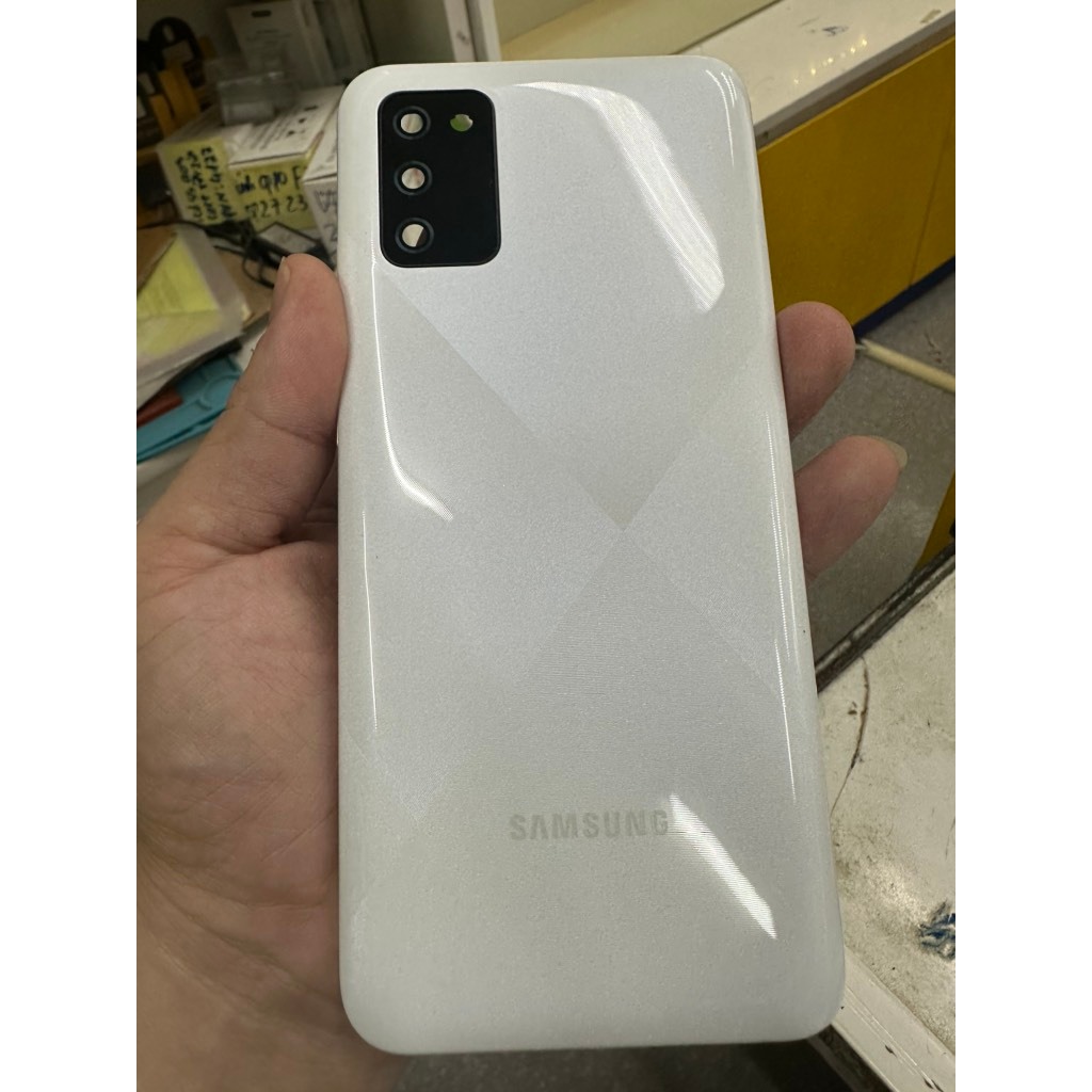 vỏ/lưng samsung a02s liền cam