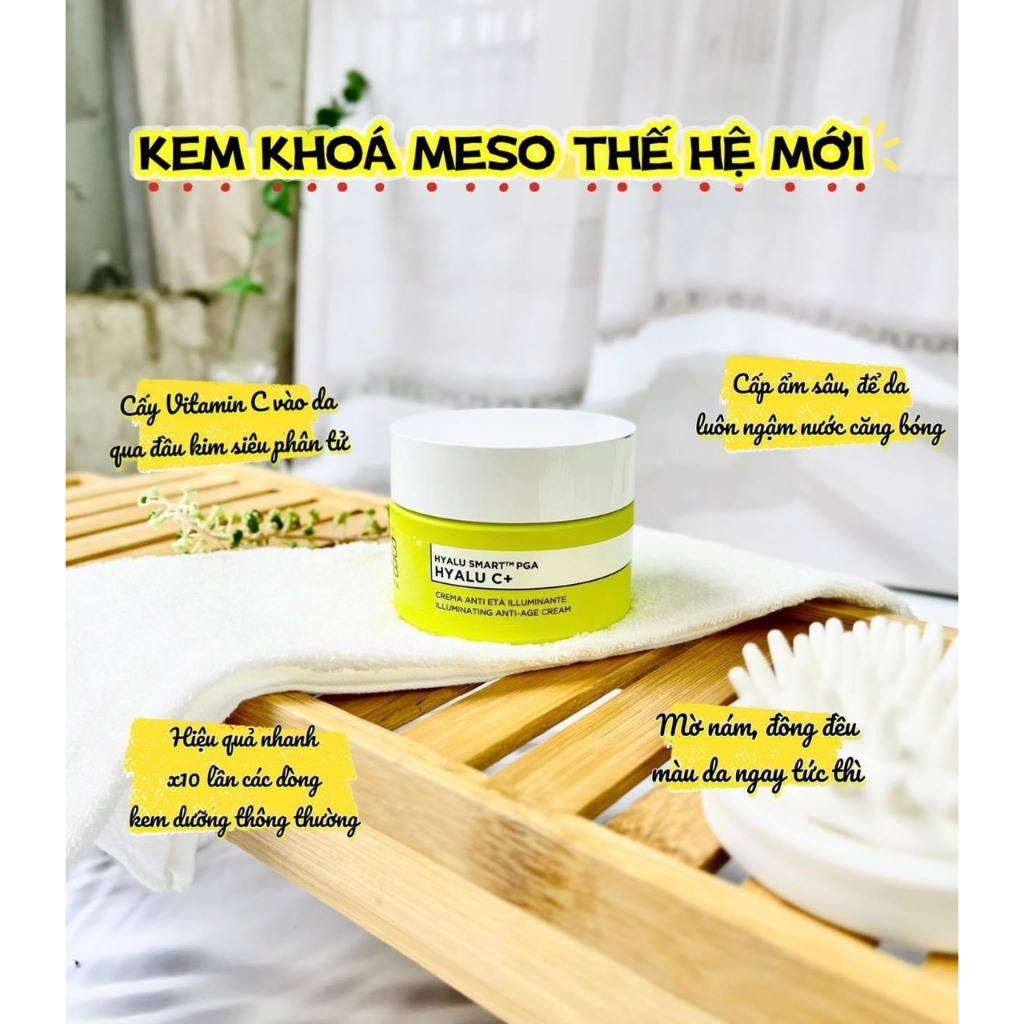 Kem Dưỡng MESO C Đa Tầng Da Giúp Nâng Cơ, Làm Sáng Da, Mờ Thâm, Dưỡng Ẩm, Đều Màu Da