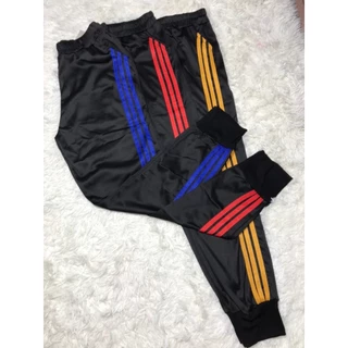 {3 QUẦN 100K} Quần Dài Thun Nam Unisex Chạy Viền Sọc Thể Thao Năng Động