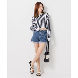 Quần short jean N3T xuất dư 100% cotton (43-80kg)